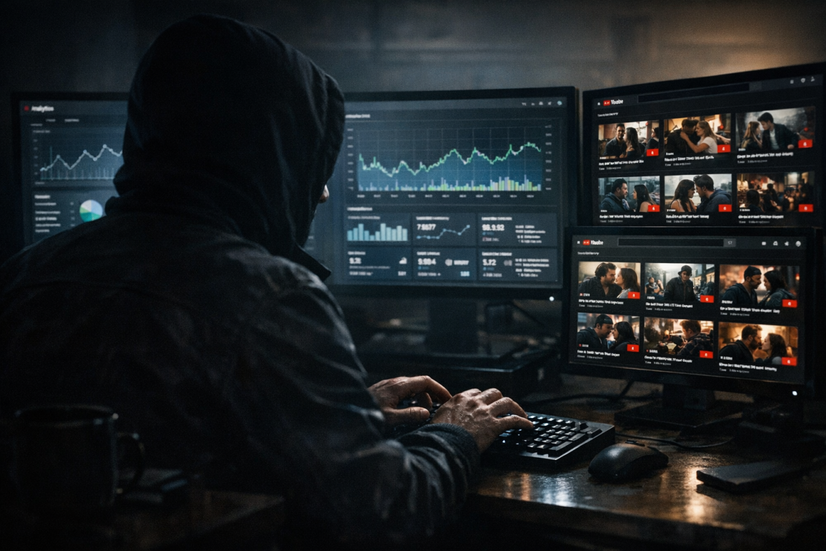 Fake views being purchased online