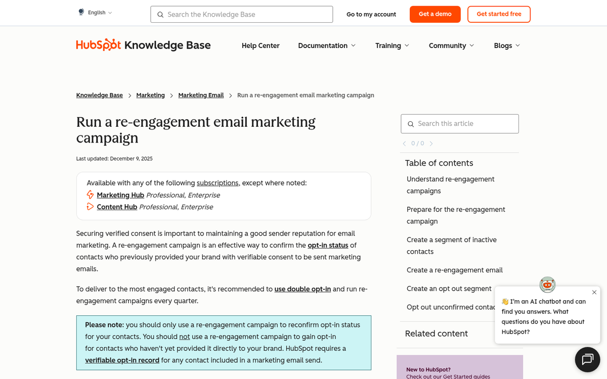Inactive email subscriber reengagement campaign example