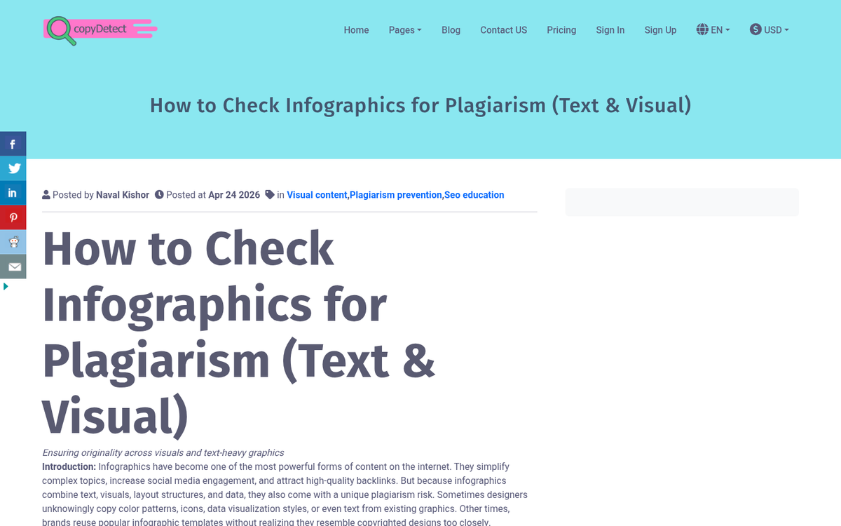 Duplicate infographic topic search results on screen