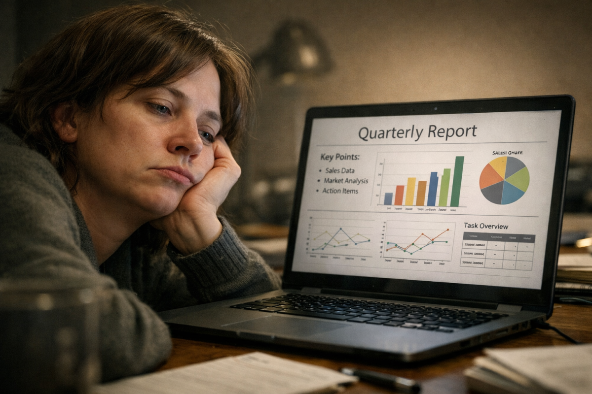 Boring infographic topic failing to attract attention