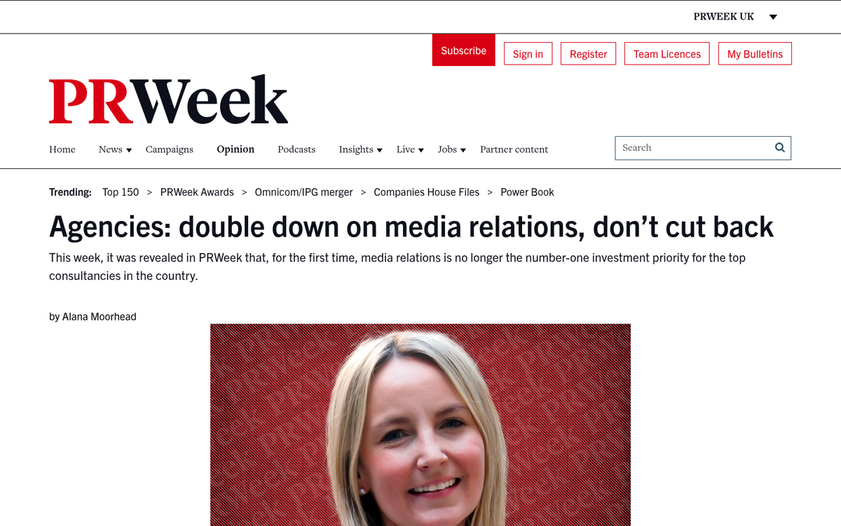 Journalist reviewing genuine press release pitch