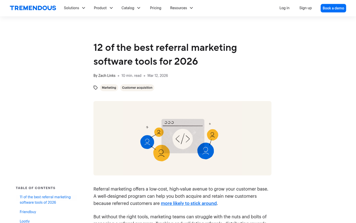 Referral programme rewards and affiliate network diagram