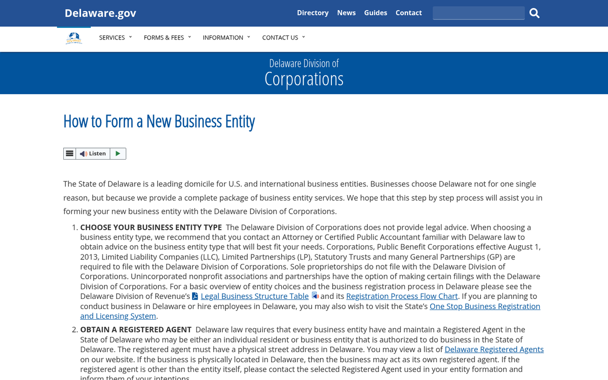 Out of state LLC registration form online