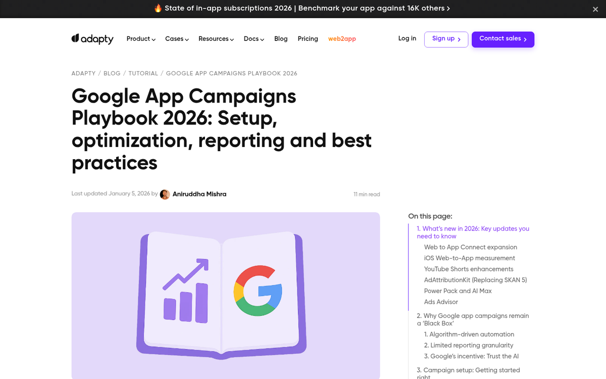 Mobile app advertising recommendations screenshot 2026