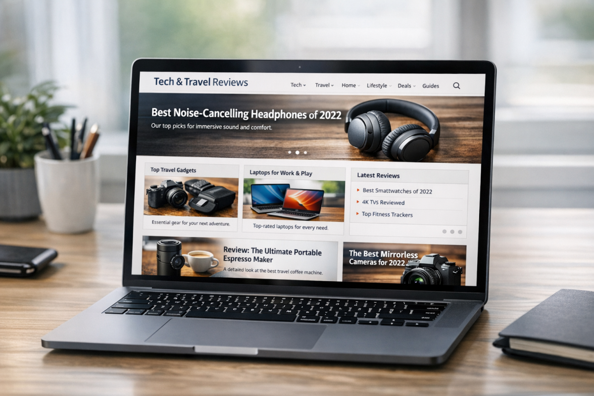 Bridge page connecting Google Ads to Amazon product