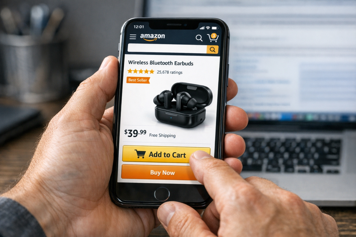 Amazon AdWords profit margin calculation breakdown