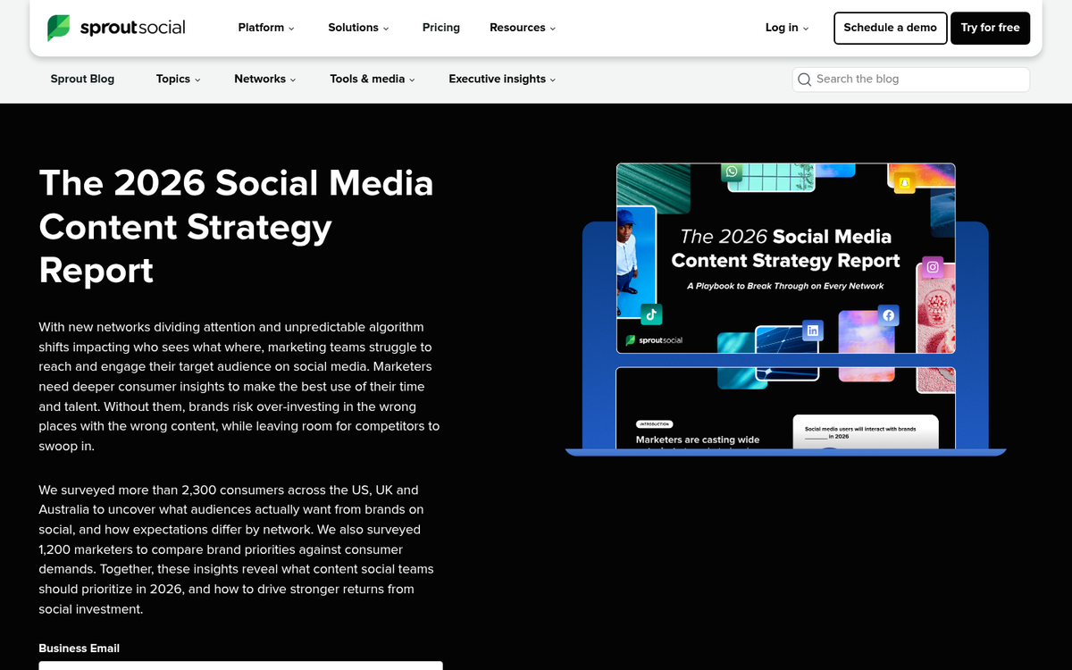 Social media icons for cross-platform promotion