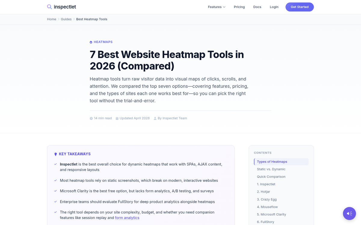Free heatmap app interface on screen