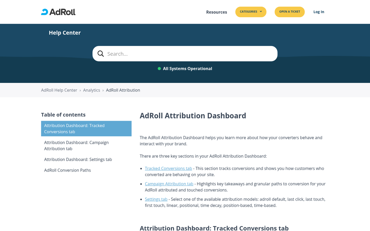 AdRoll media buying platform interface screenshot