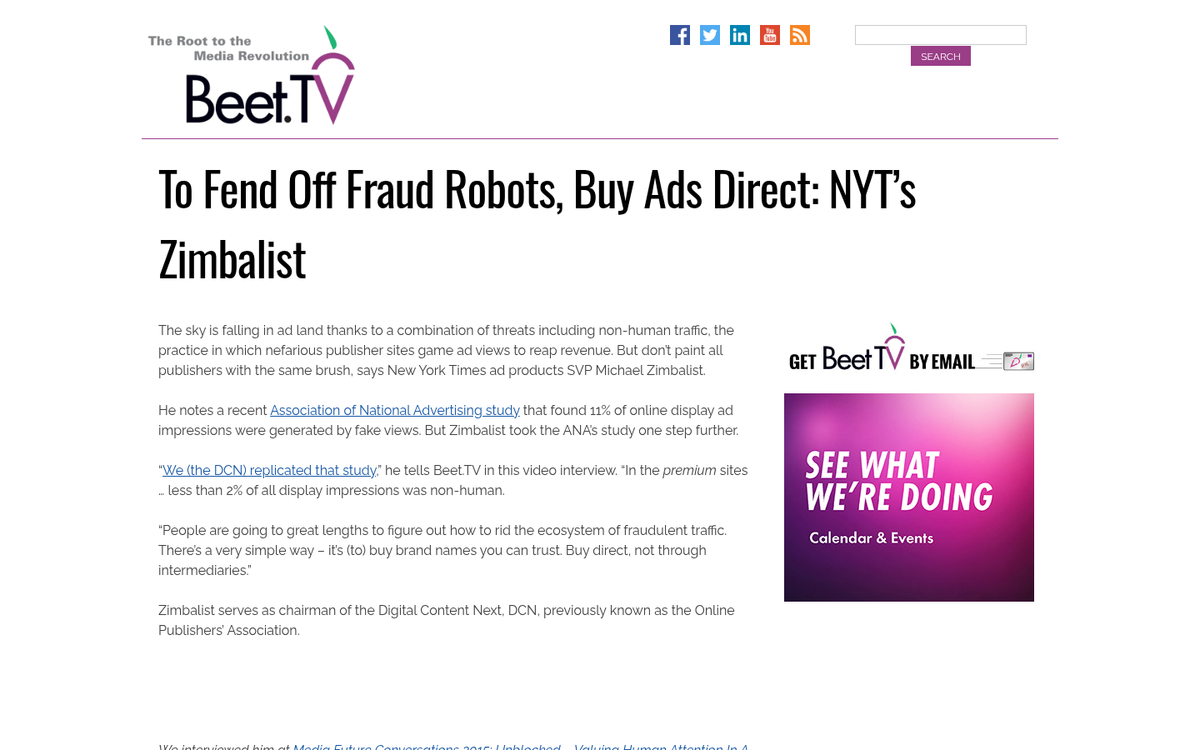 BuyAdsDirect media buying platform homepage screenshot