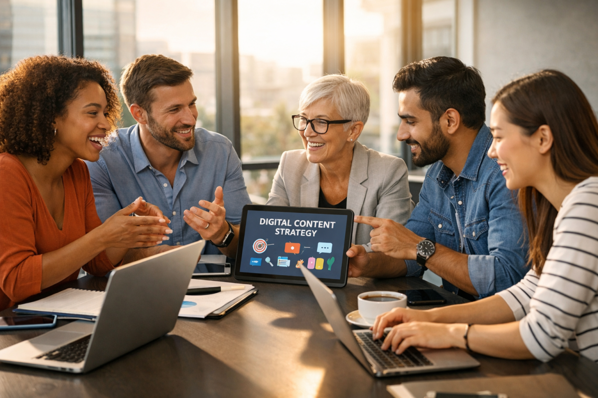 Digital link building strategy alternatives illustration