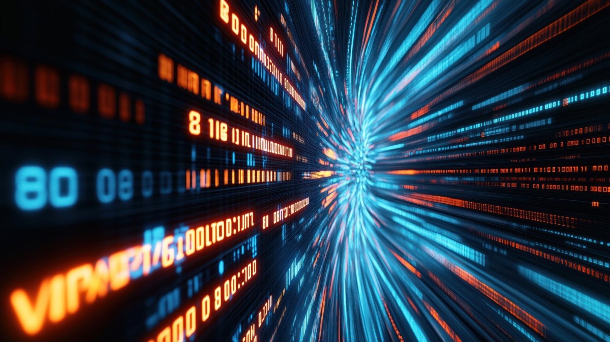 Server racks in a modern data center