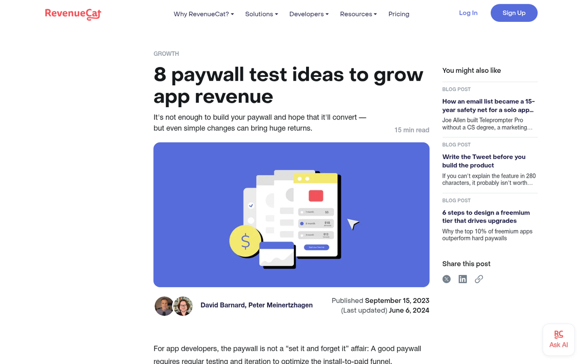 Website behind a login or paywall barrier