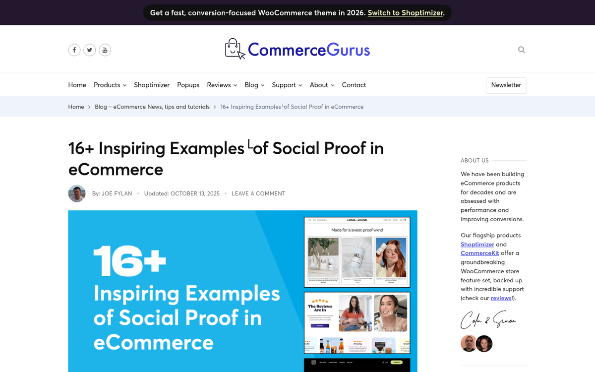 Website trust badges and security seals