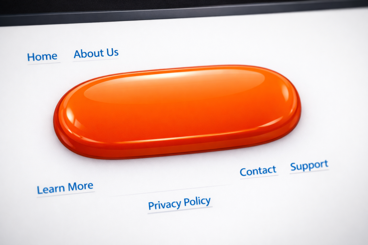 Large bold call to action button example