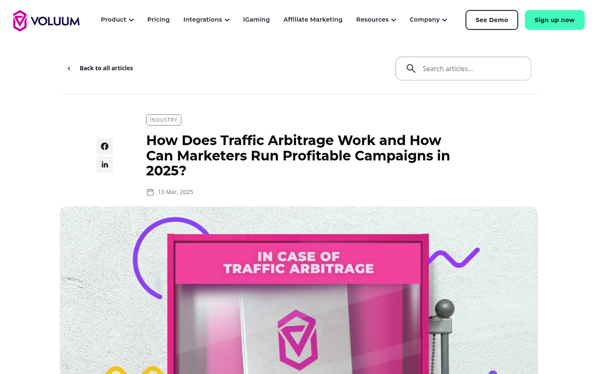 Chart showing various paid traffic sources