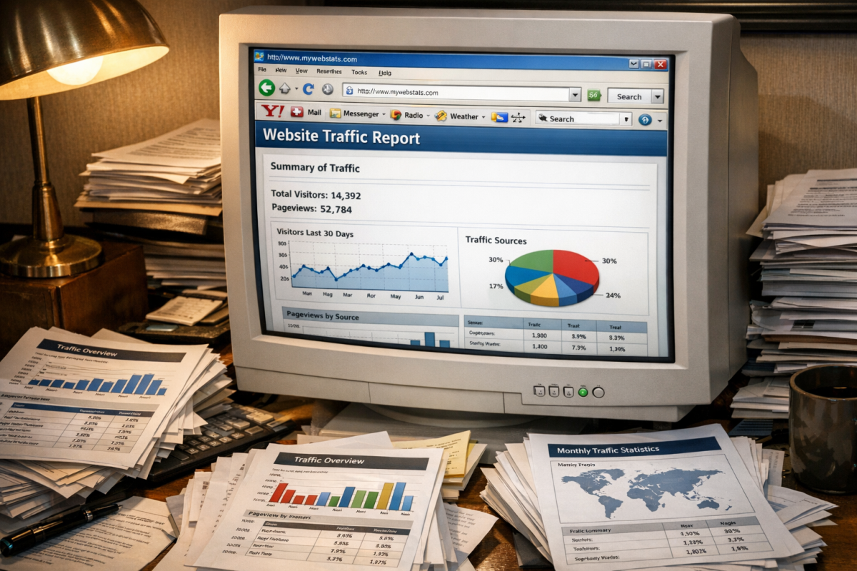 Alexa website ranking data dashboard display