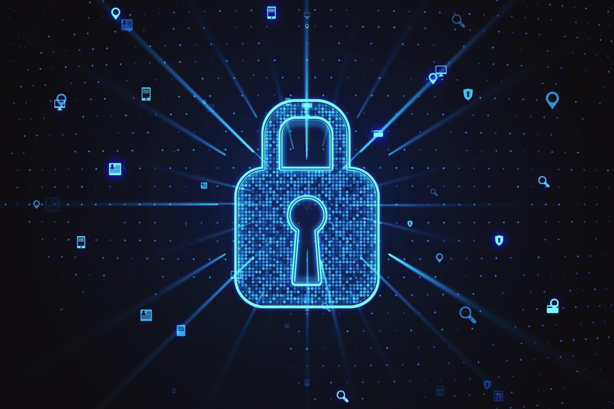 Person unlocking digital content on screen