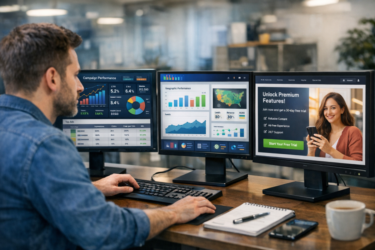 Targeted ads reaching returning website visitors