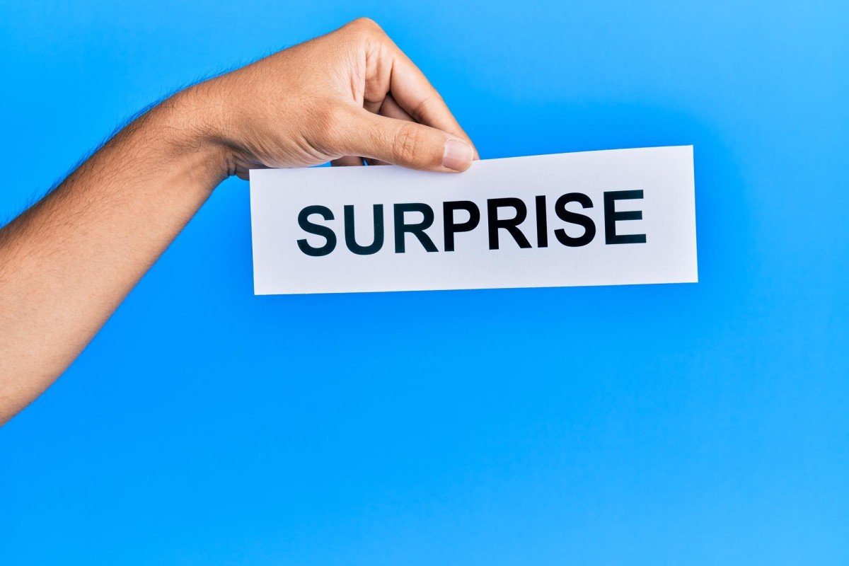 Open package with product and insert card