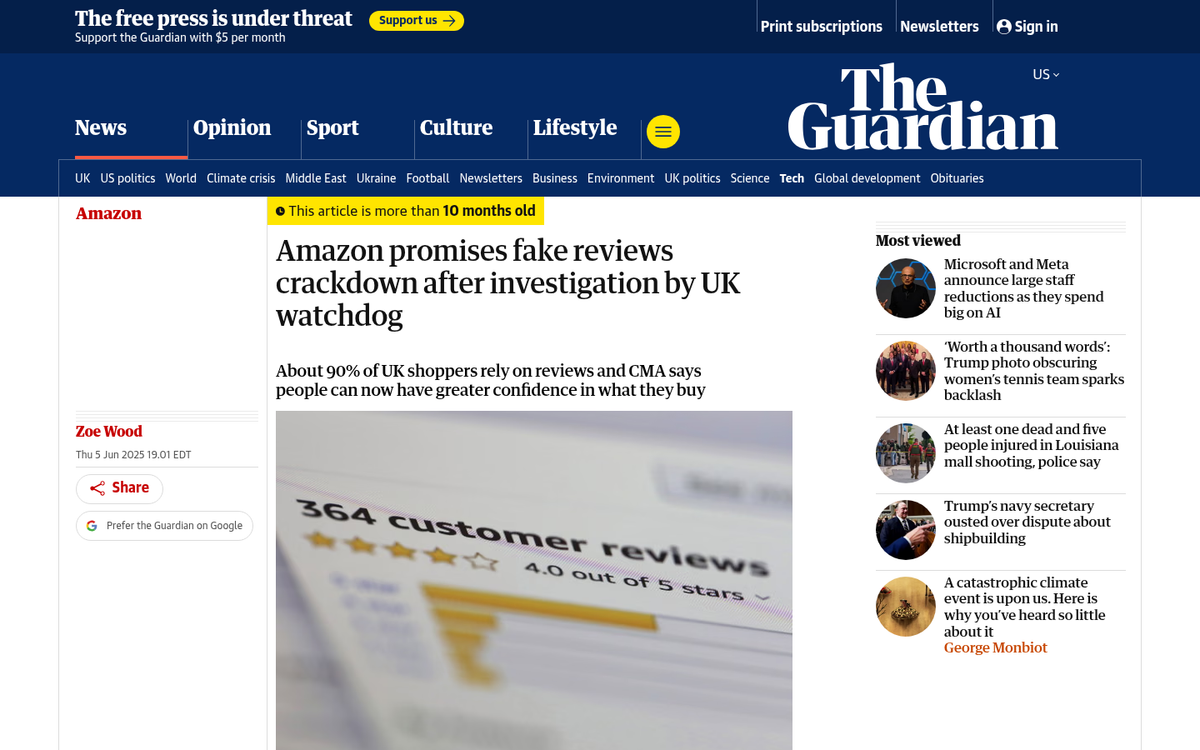 Amazon product review contest promotional graphic