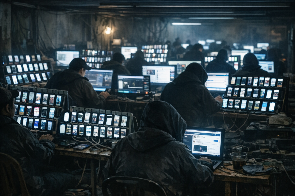 Website traffic flowing through digital network channels