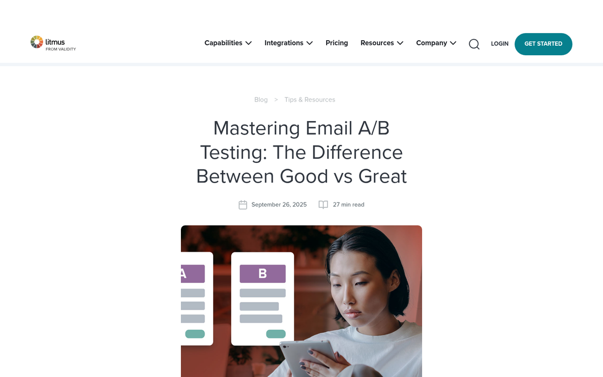 Email analytics dashboard showing newsletter performance metrics