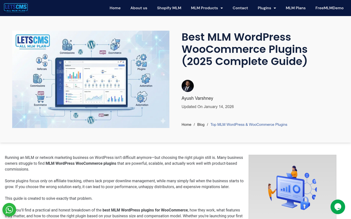 Marketing success tips for MLM programs