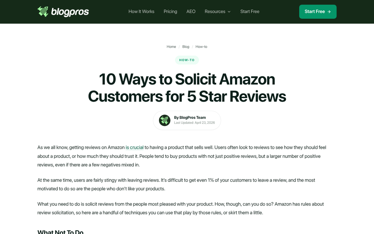 Staggered timeline showing review request scheduling