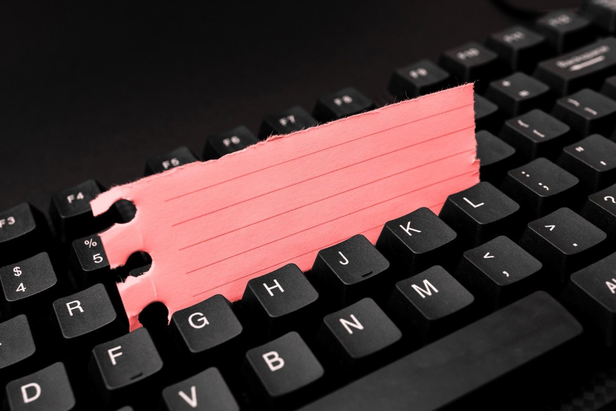 Person confused by irrelevant website content