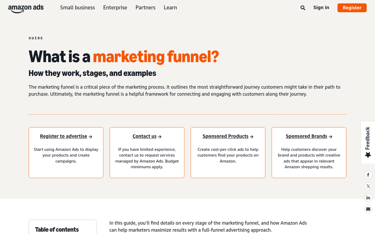 Landing page versus homepage conversion comparison