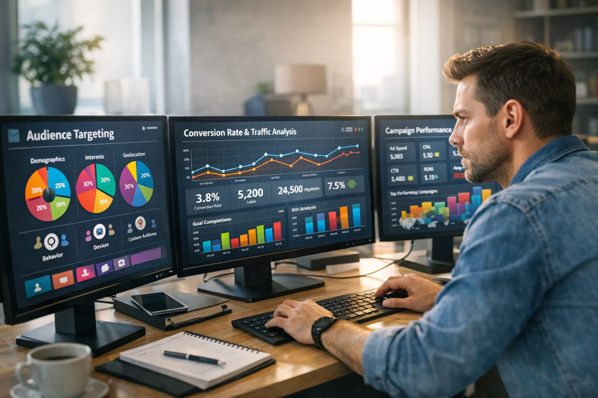 Google Ads dashboard showing CPA optimization settings