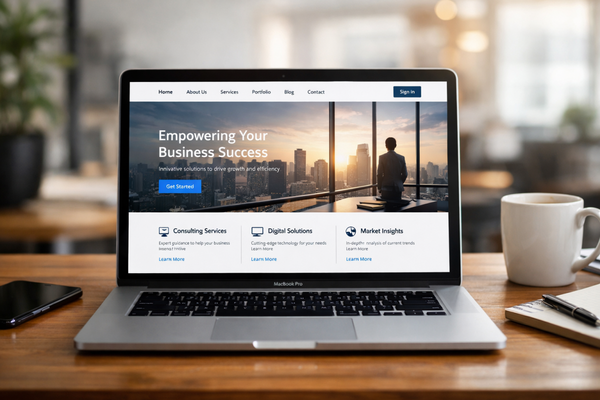 Website technical pages checklist illustration