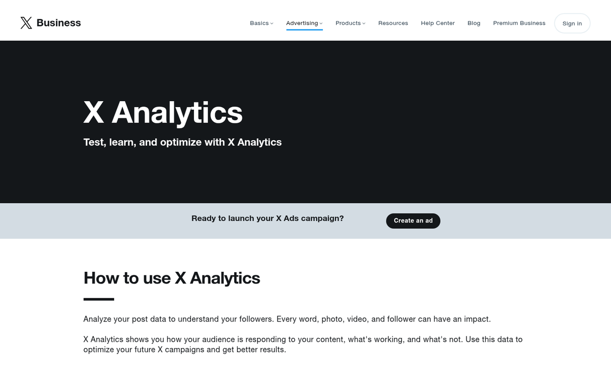 Twitter Card Analytics dashboard screenshot