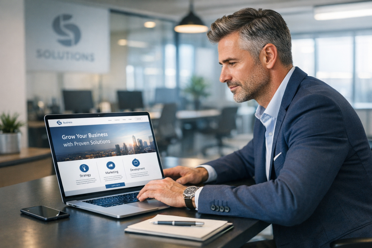 Business blog representing company online presence