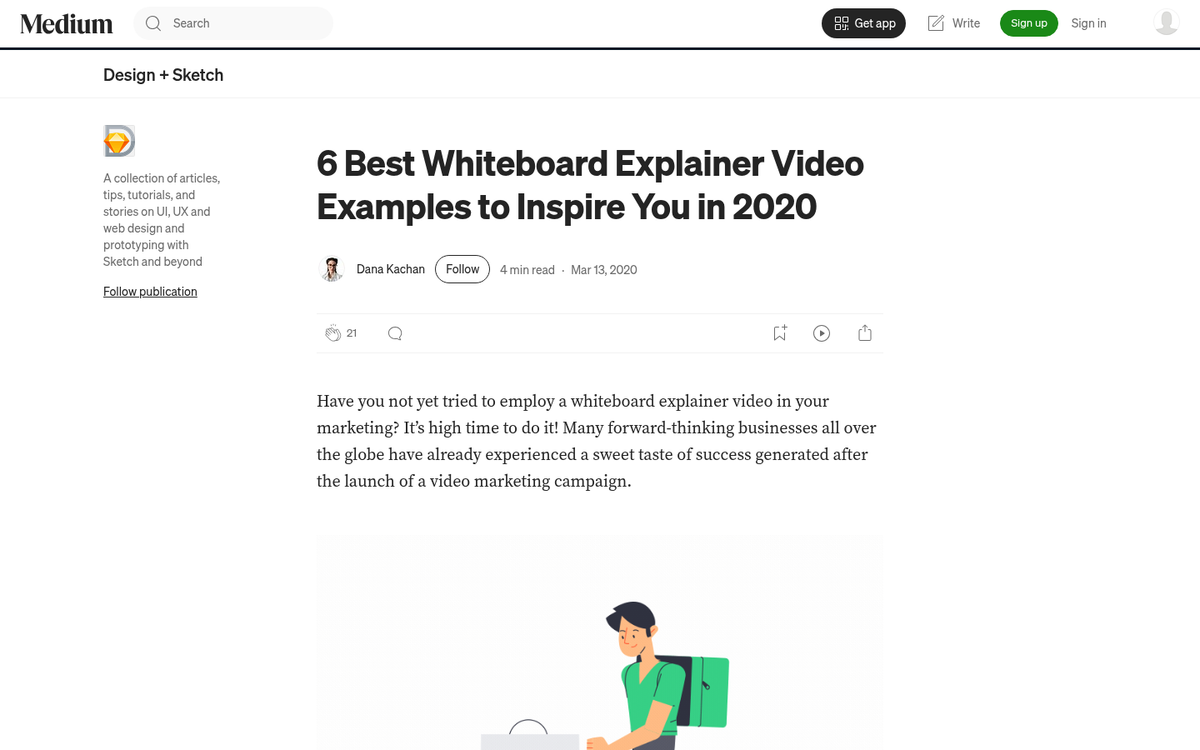 Coca-Cola explainer video marketing screenshot