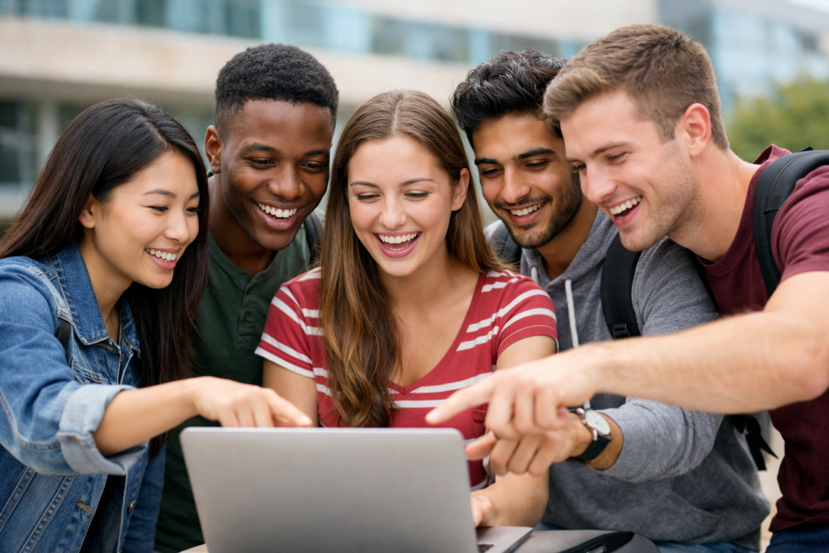 Student Hut explainer video screenshot example