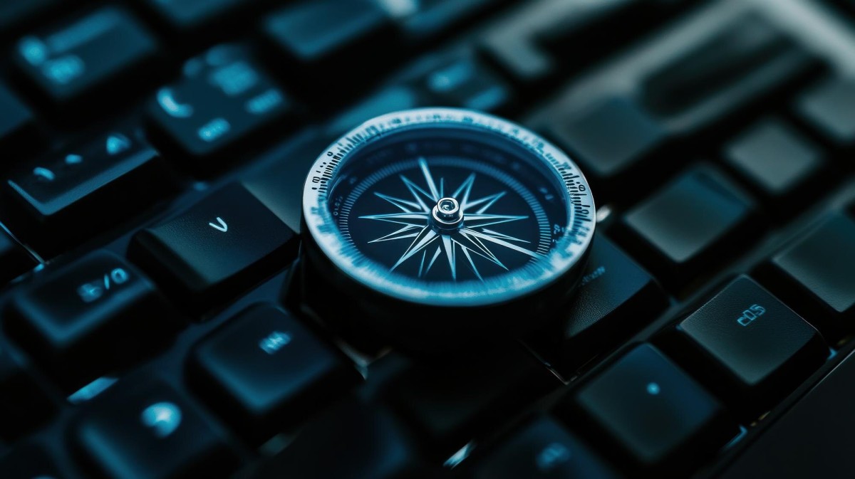 Person looking confused at website layout