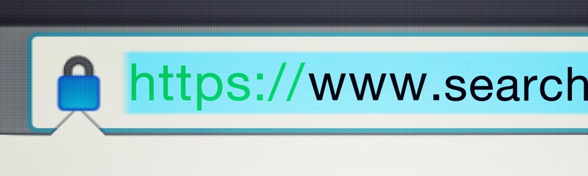 Person customizing a landing page URL