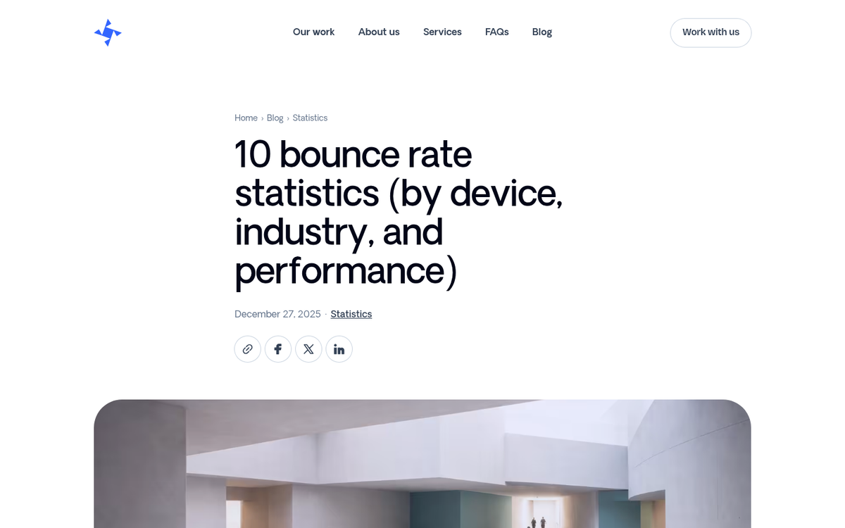 Mobile website loading speed comparison chart