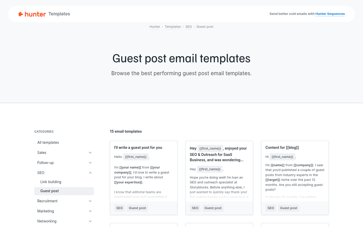 Guest blogging on another website's platform