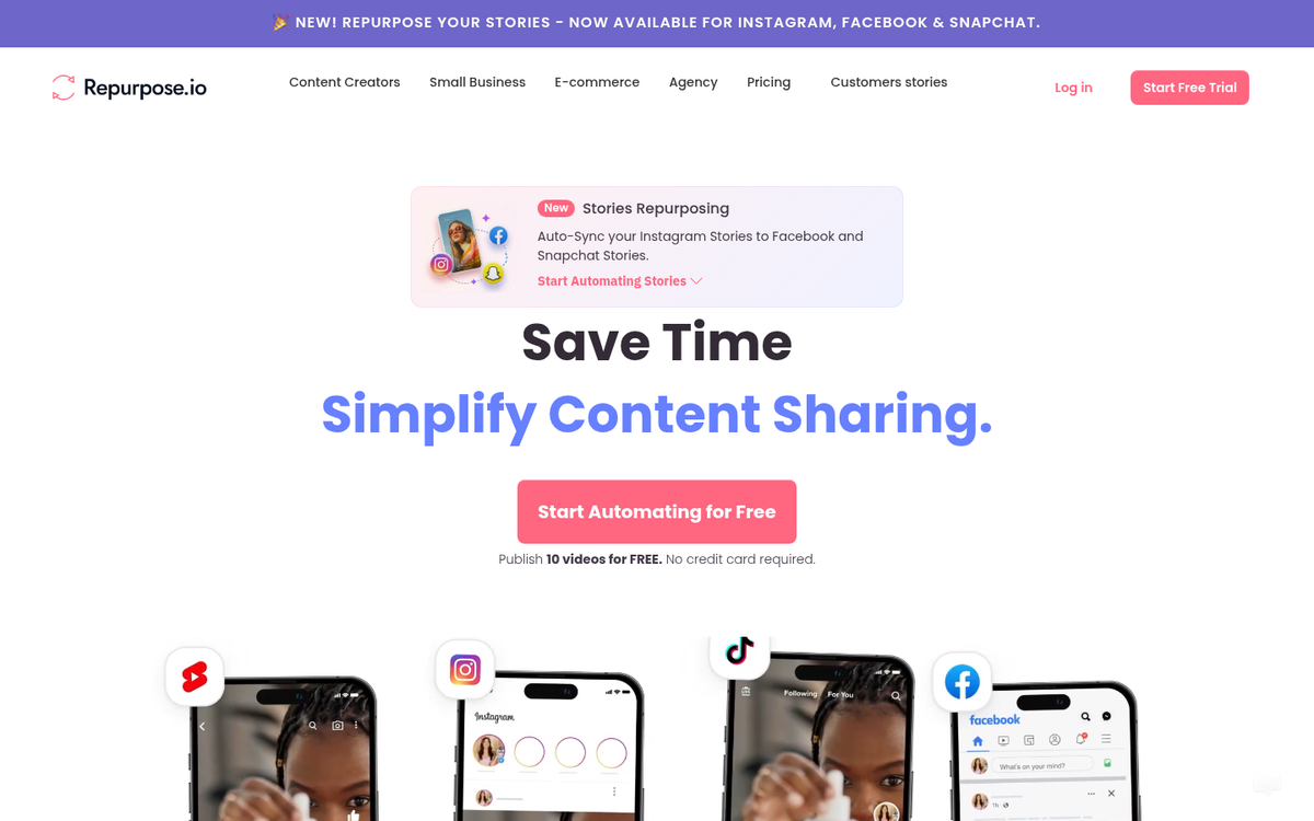 Blog post transformed into video content