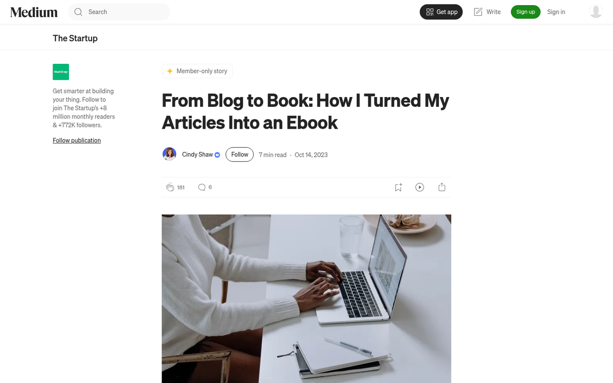 Open ebook displayed on digital screen