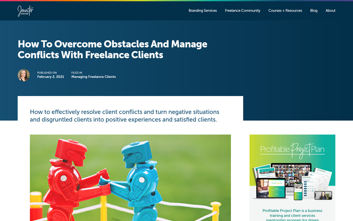 Person proactively flagging a website issue