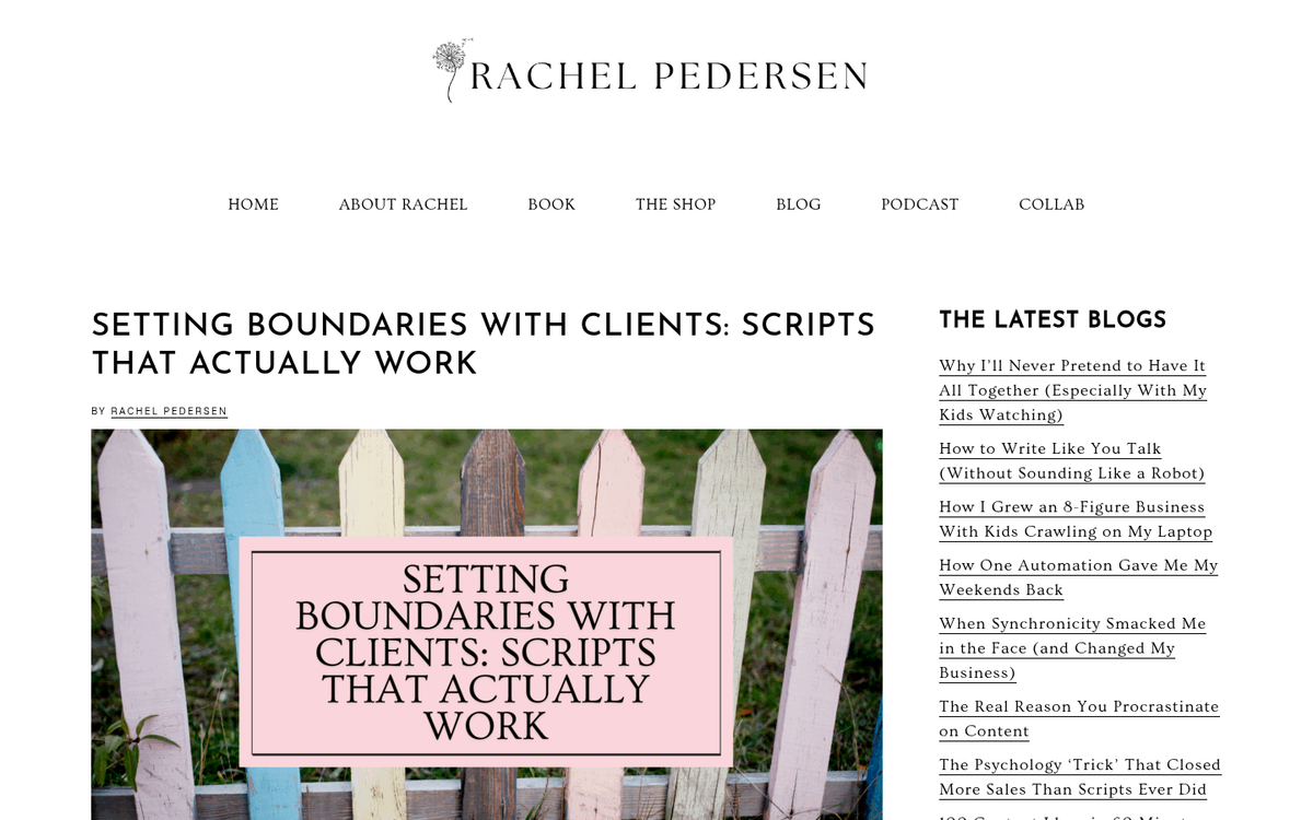 Scheduled calendar with communication time blocks