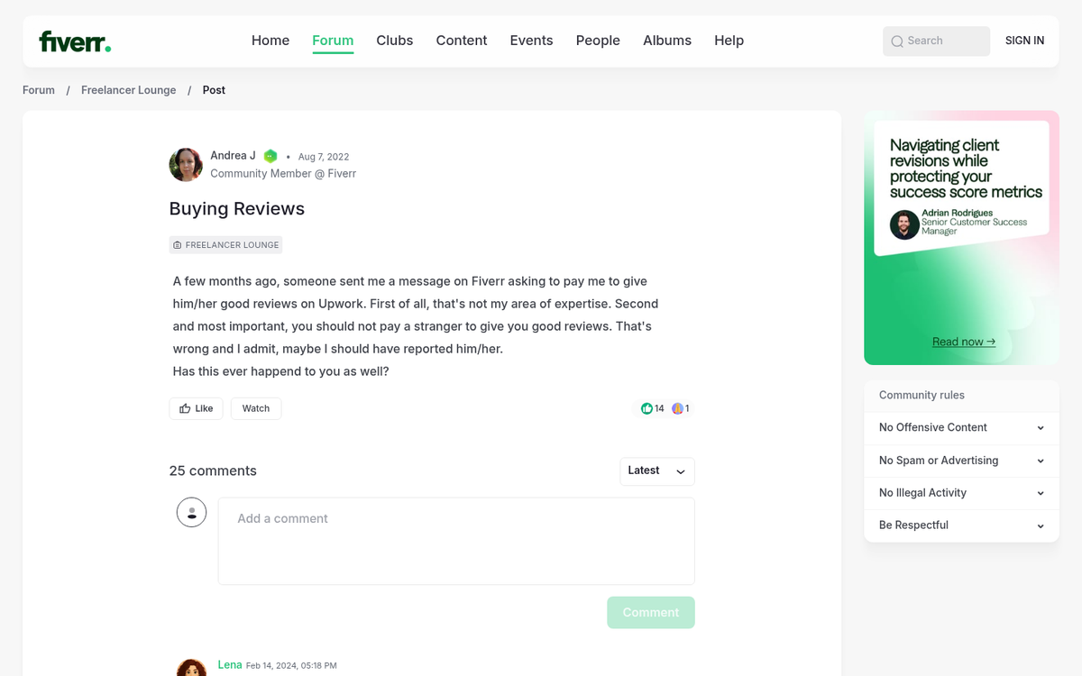 Person exchanging money for star ratings