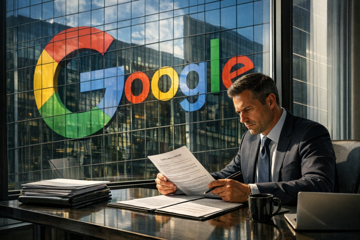 Frustrated person reviewing AdSense policy changes