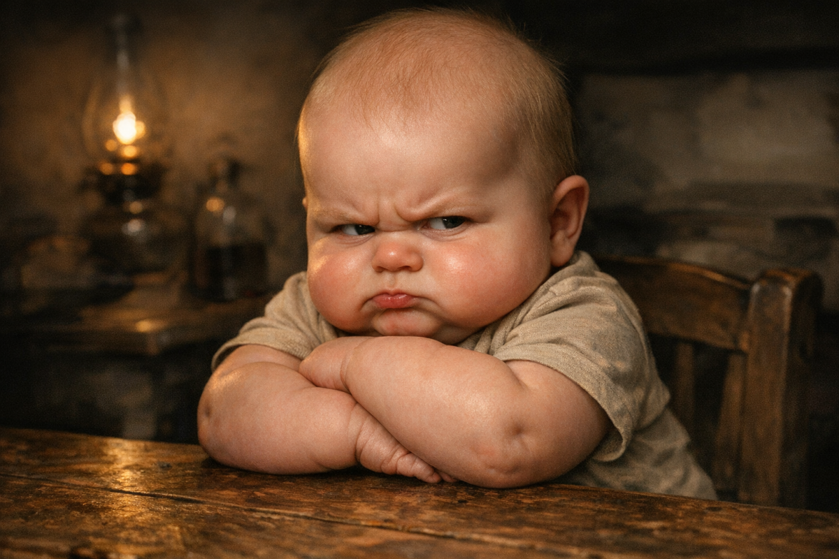 Cartoon mobster demanding website traffic results