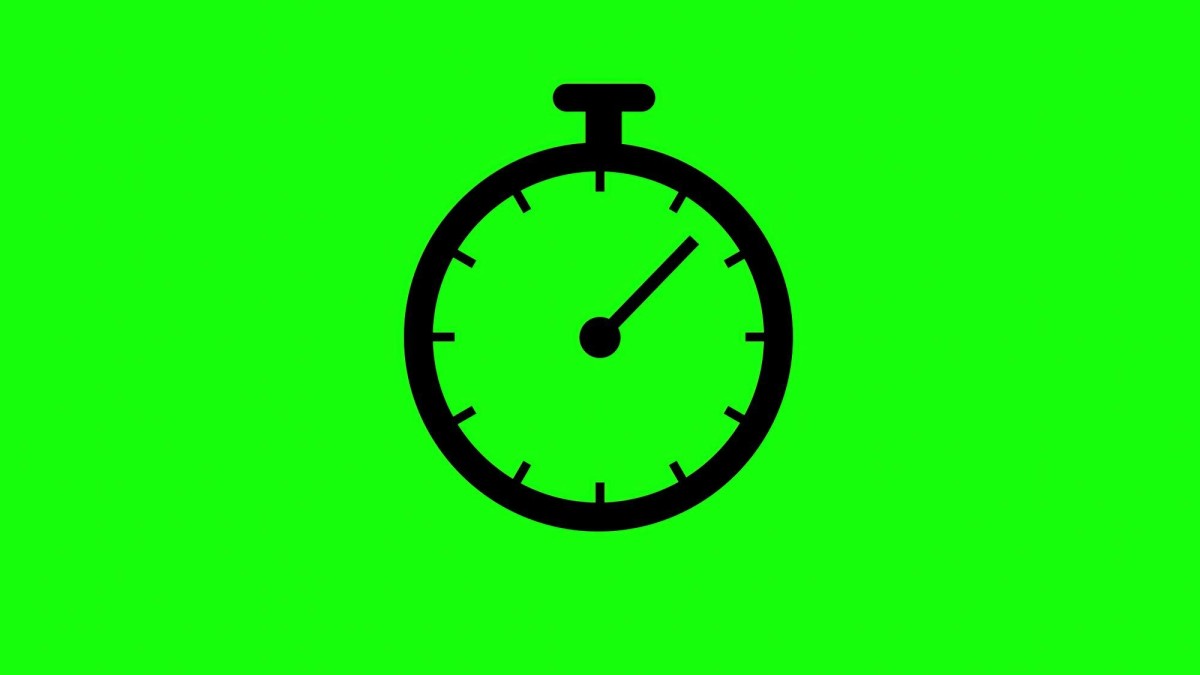 Stopwatch measuring website session duration time