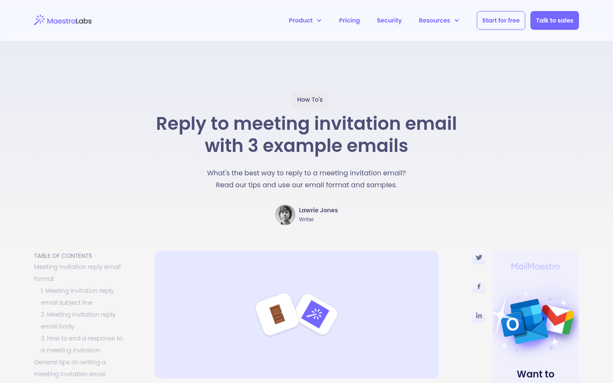 Email reply button highlighted in inbox